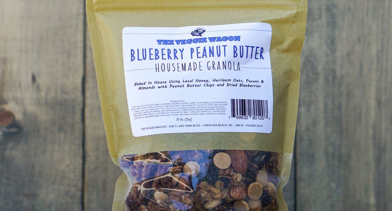 Blueberry Peanut Butter Granola