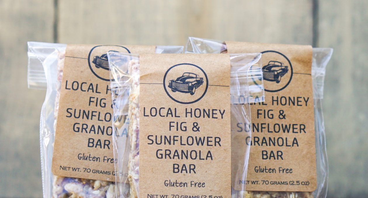 Raw Fig & Sunflower Seed Granola Bars (3-pack)