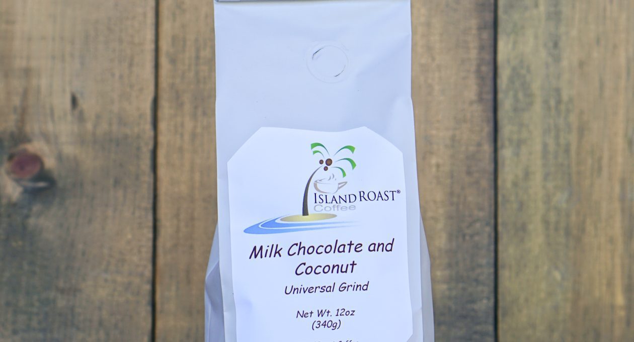 Island Roast – Milk Chocolate & Coconut – Ground