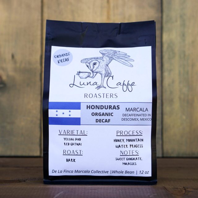 Luna Caffe – Organic Decaf Honduran – Whole Bean