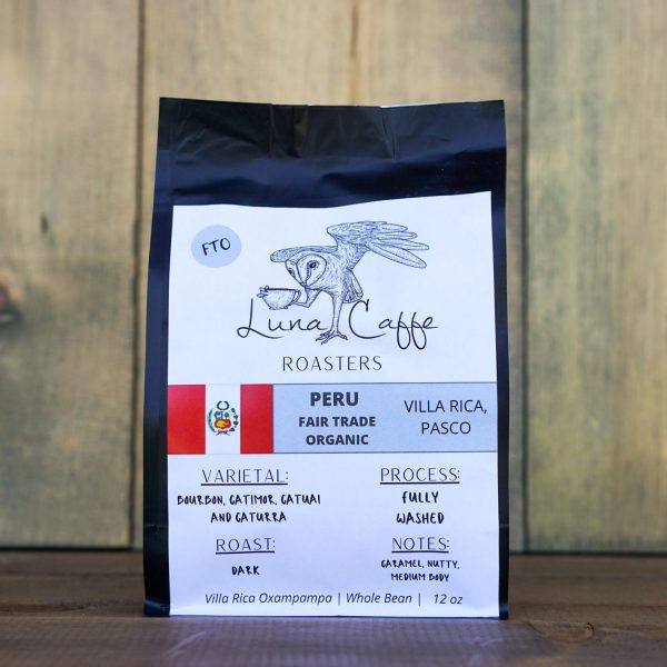 Luna Caffe – Organic Peruvian – Whole Bean