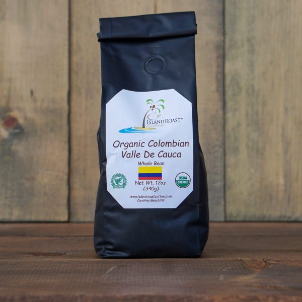 Island Roast – Organic Colombian Valle de Cauca – Whole Bean